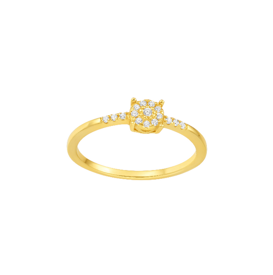 Pavé Circle Band Ring