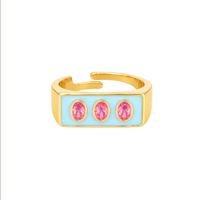 Trio Ovals Ring