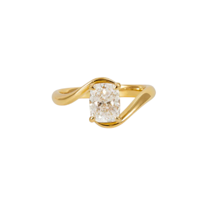 Oval Swirl Ring