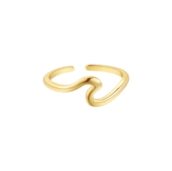 Wave Sculpt Ring