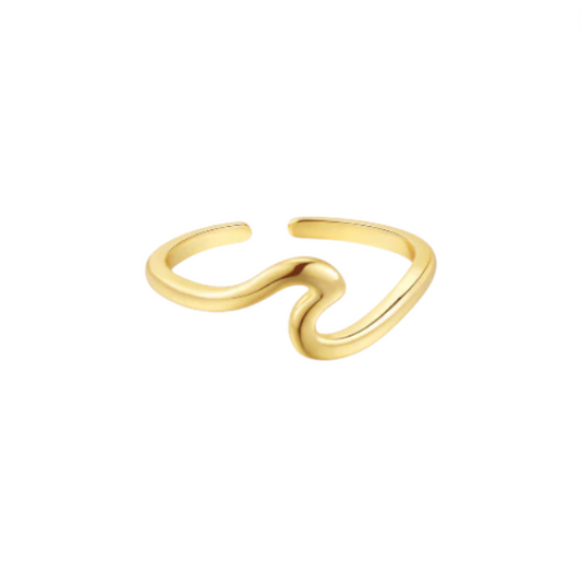Wave Sculpt Ring
