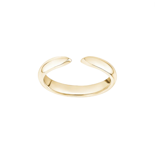 Golden Tusk Ring