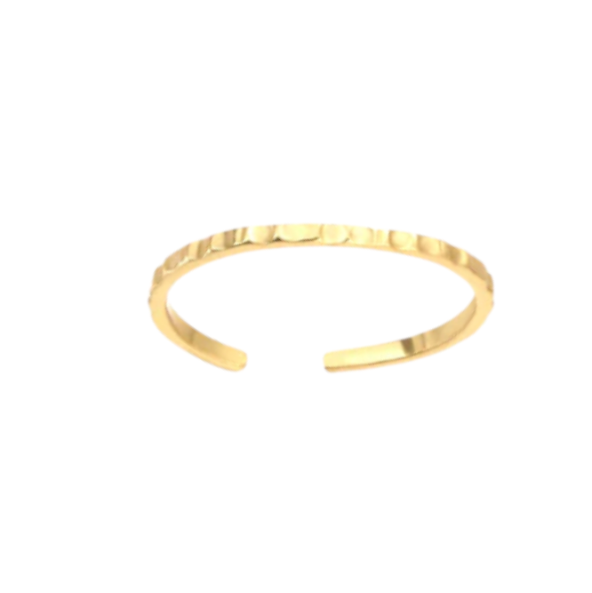 Thin Textured Ring