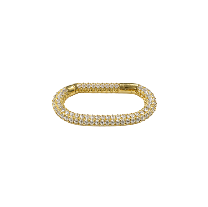 Pavé Oval Lock Cord
