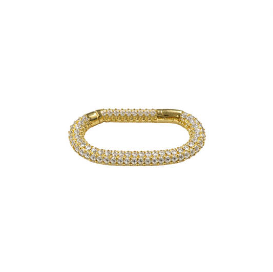 Pavé Oval Lock Cord