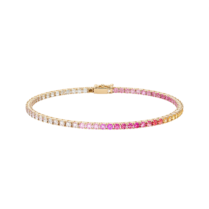Ombre Tennis Bracelet