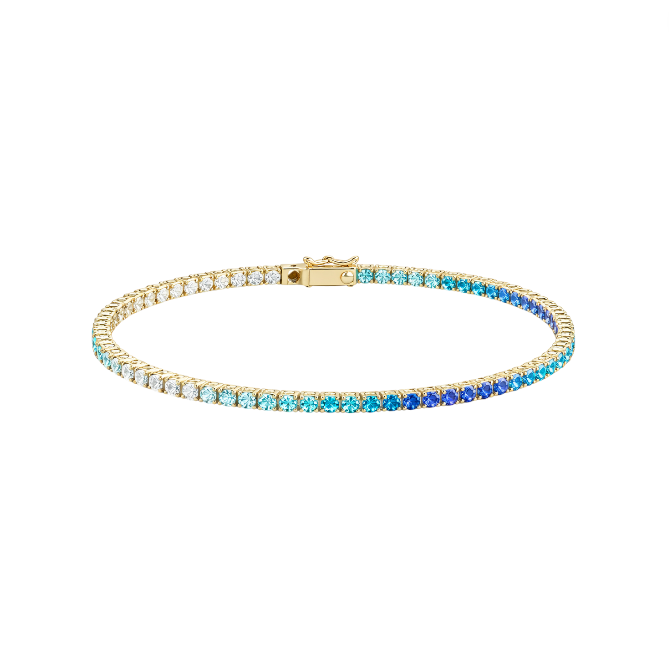 Ombre Tennis Bracelet