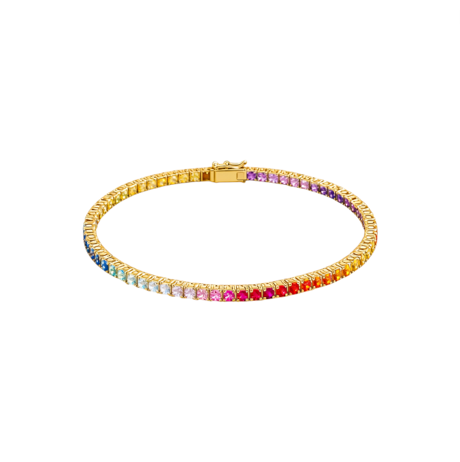 Ombre Tennis Bracelet