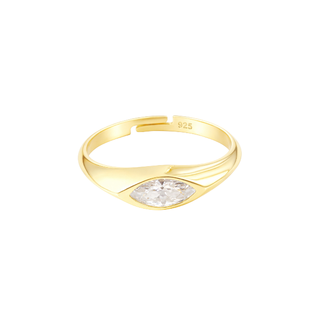 Marquise Signet Ring