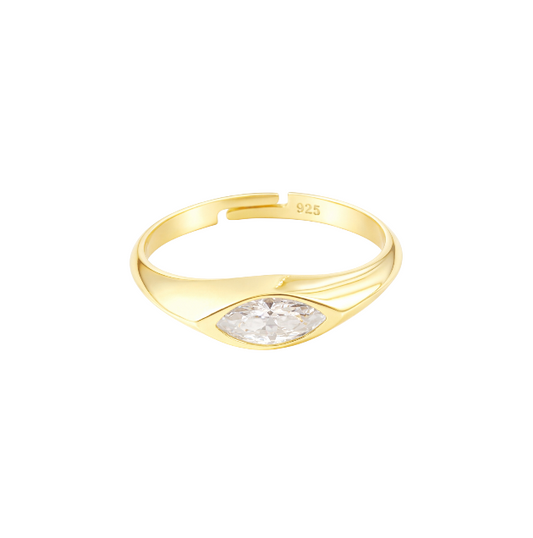 Marquise Signet Ring