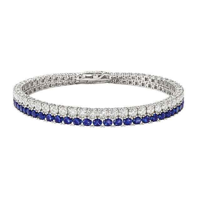 Duet Tennis Bracelet
