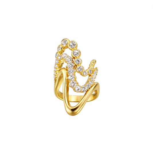 Aurelia Wave Ring