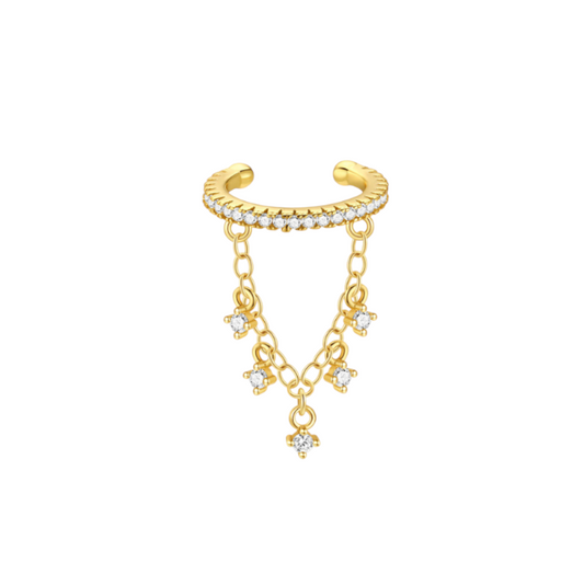 Loop Drop Chain Earcuff