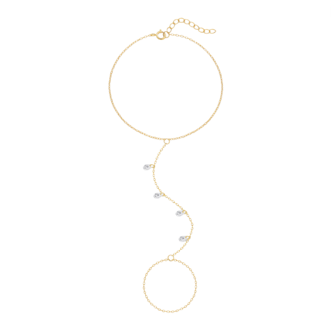 Dancing Crystals Handchain