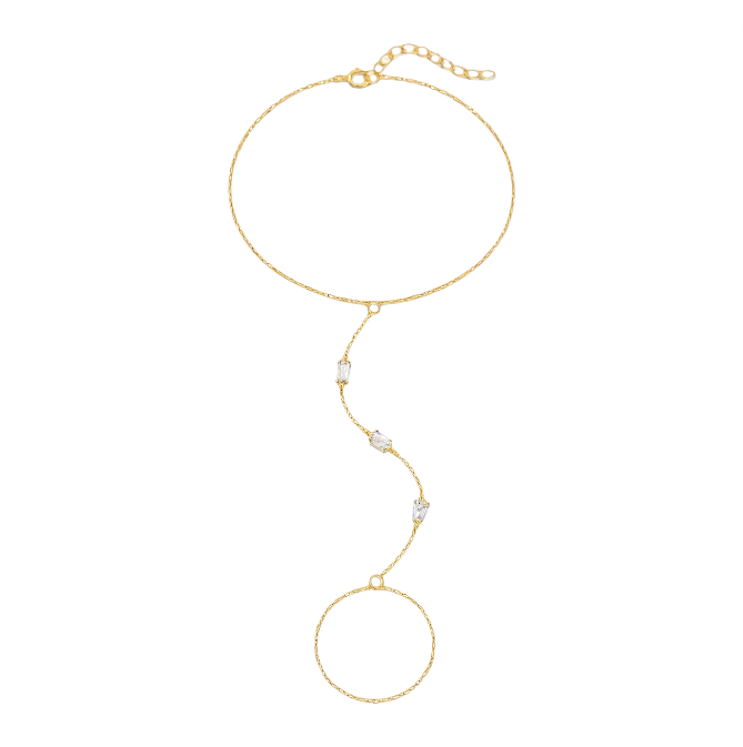 Trio Baguettes Handchain