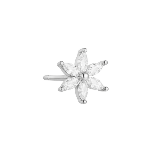 Crystellia Flower Stud