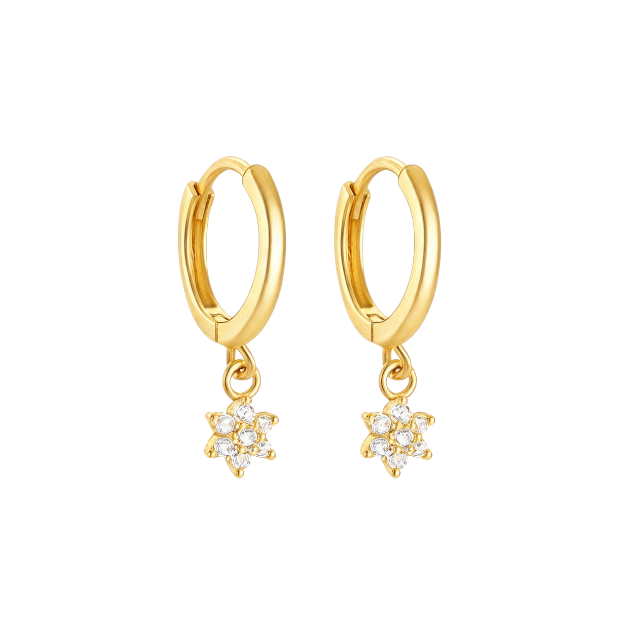 Dangling Flora Hoops