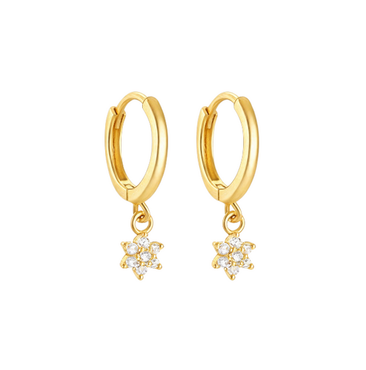 Dangling Flora Hoops