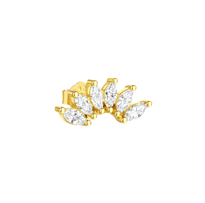 Bloom Marquise Crown Stud