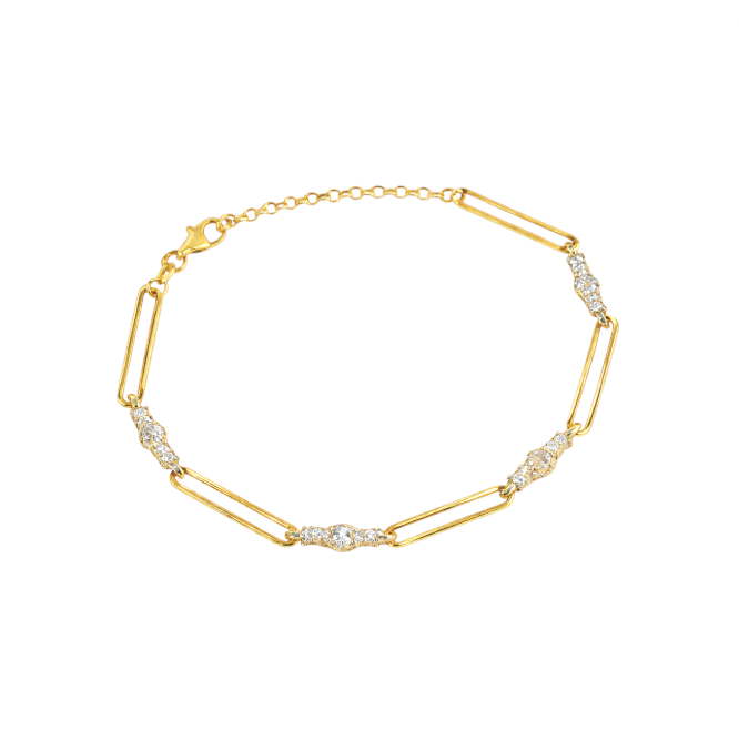 Crystellia Linked Bracelet