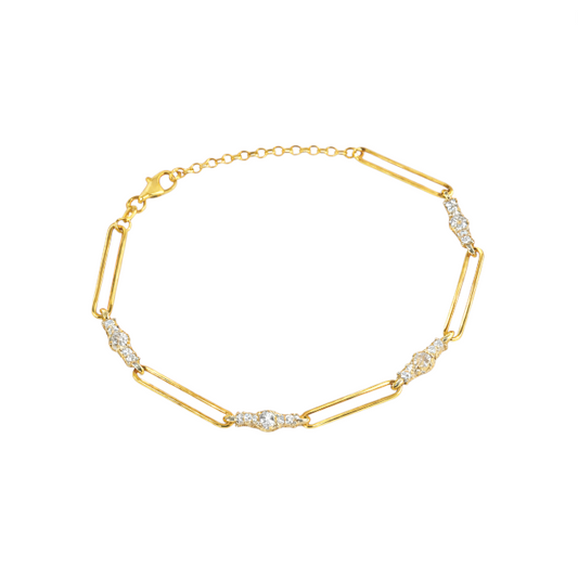 Crystellia Linked Bracelet