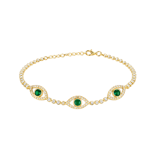 Capri Evil Eyes Bracelet