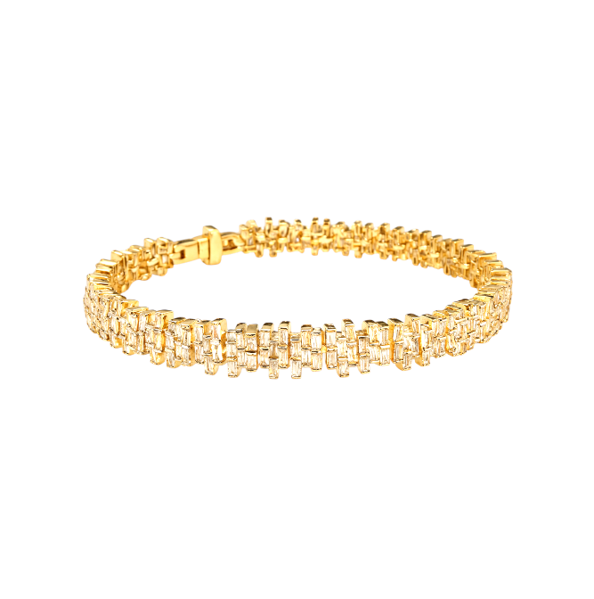 Echo Pavé Bars Bracelet