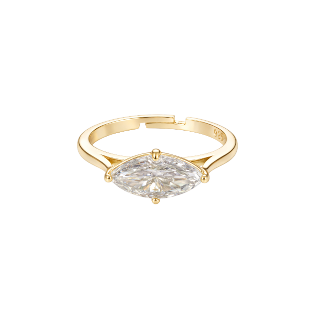 Marquise Solitaire Ring