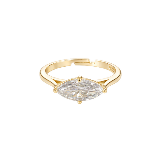 Marquise Solitaire Ring