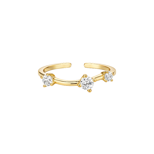 Trio Stones Ring