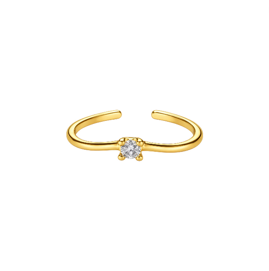 Circle Stone Ring