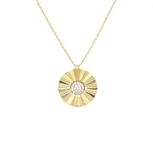 Diamond Starburst Necklace