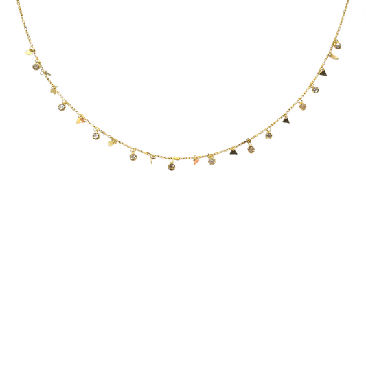 Dangling Geo Necklace