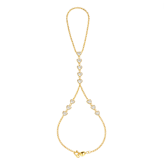 Connected Hearts Handchain ||