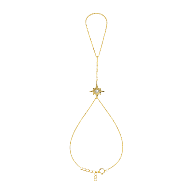 Bold North Star Handchain