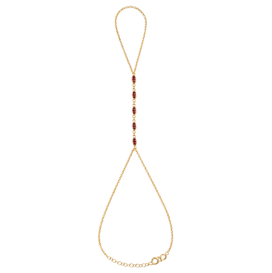 Connected Marquise Handchain