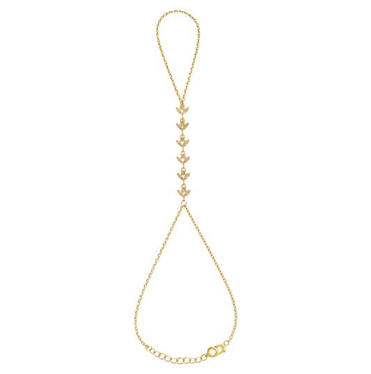 Connected Lotus Handchain