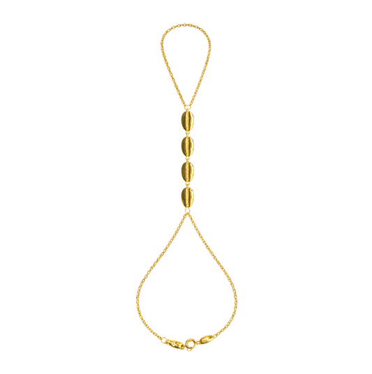 Gold Seashells Handchain
