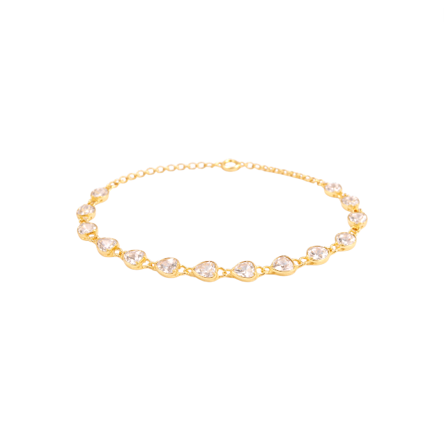 Icy Hearts Bracelet