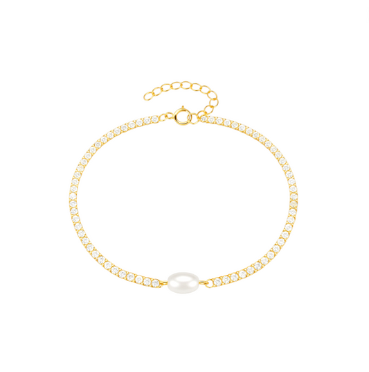 Pearl Tennis Bracelet