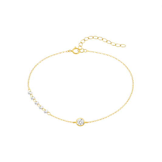 Multi Circle Crystals Bracelet