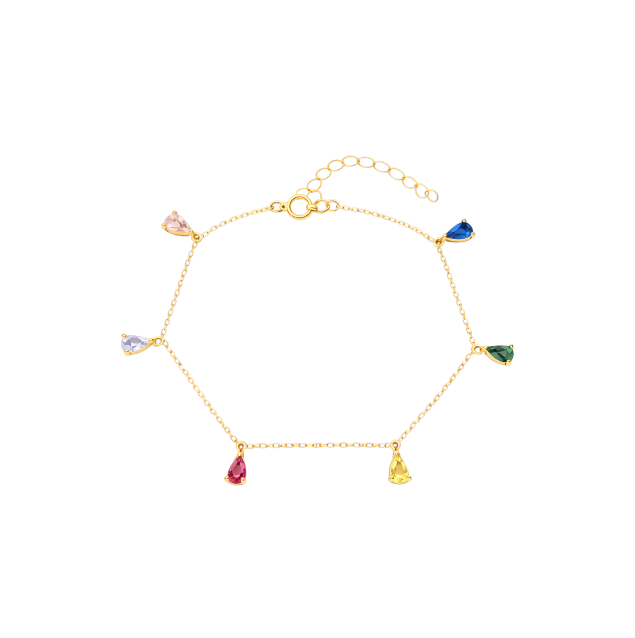 Rainbow Studs Bracelet