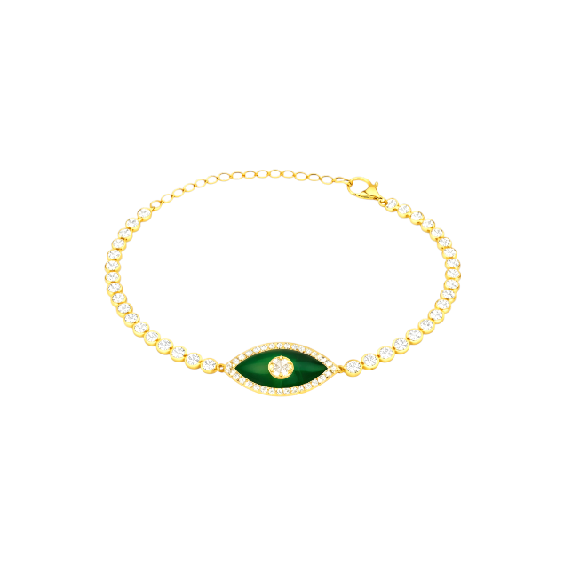 Evil Eye Crystals Bracelet
