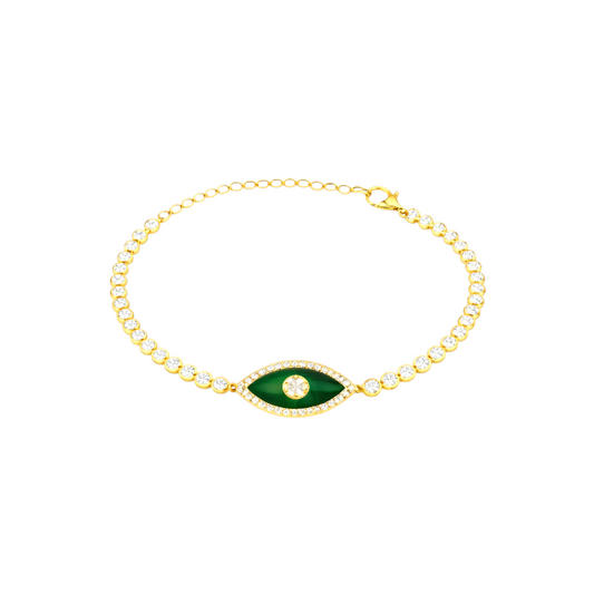 Evil Eye Crystals Bracelet