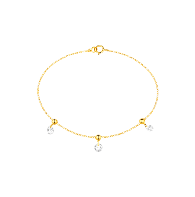 Dangling Crystals Bracelet