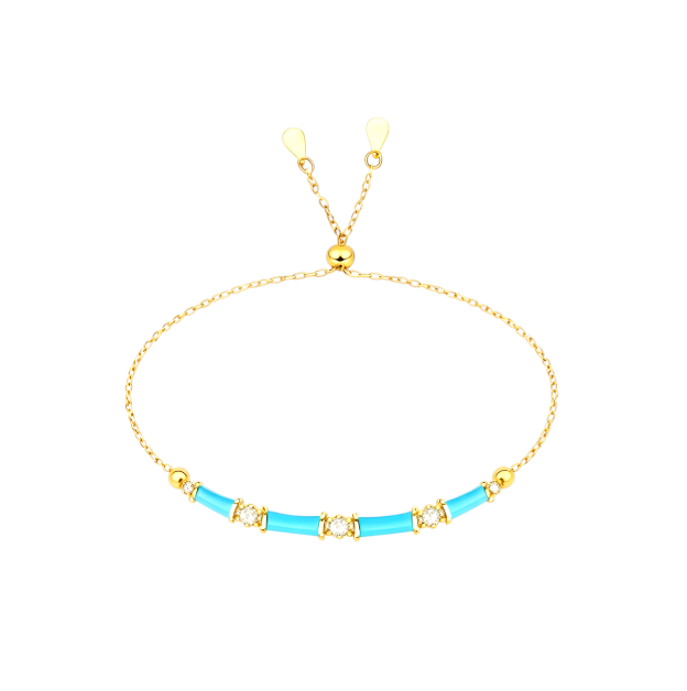 Turquoise Baguettes Bracelet