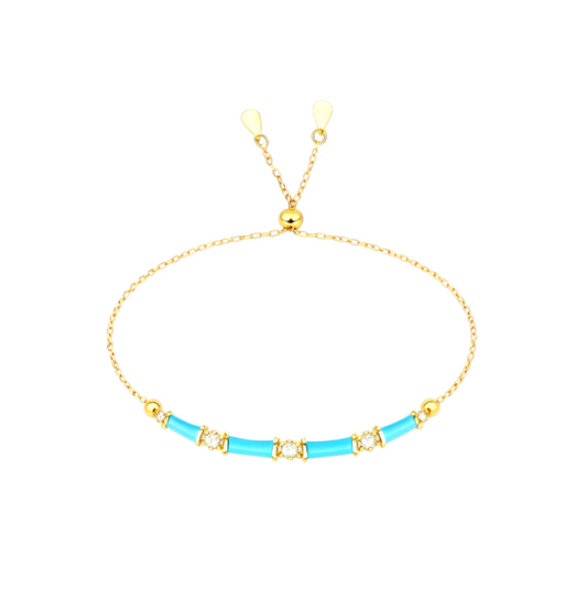 Turquoise Baguettes Bracelet