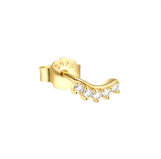 Circles Crown Stud