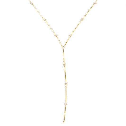 North Star Bars Lariat Necklace