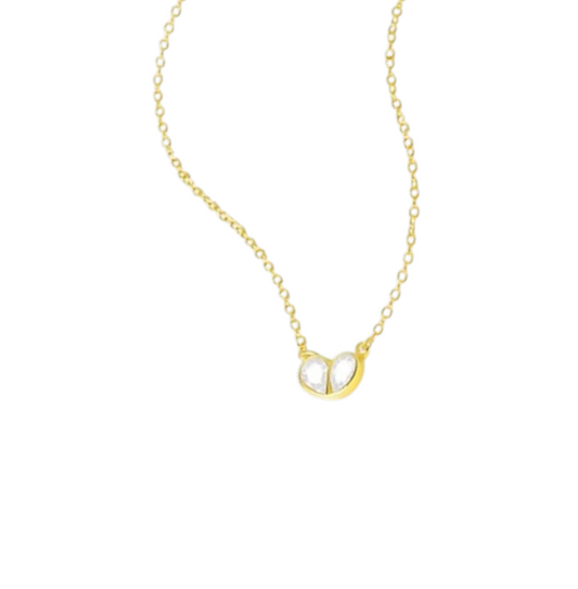 Heart Crystal Necklace